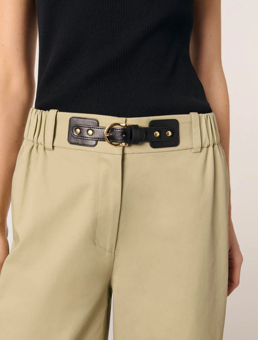 Khaki-Cargo Trousers
