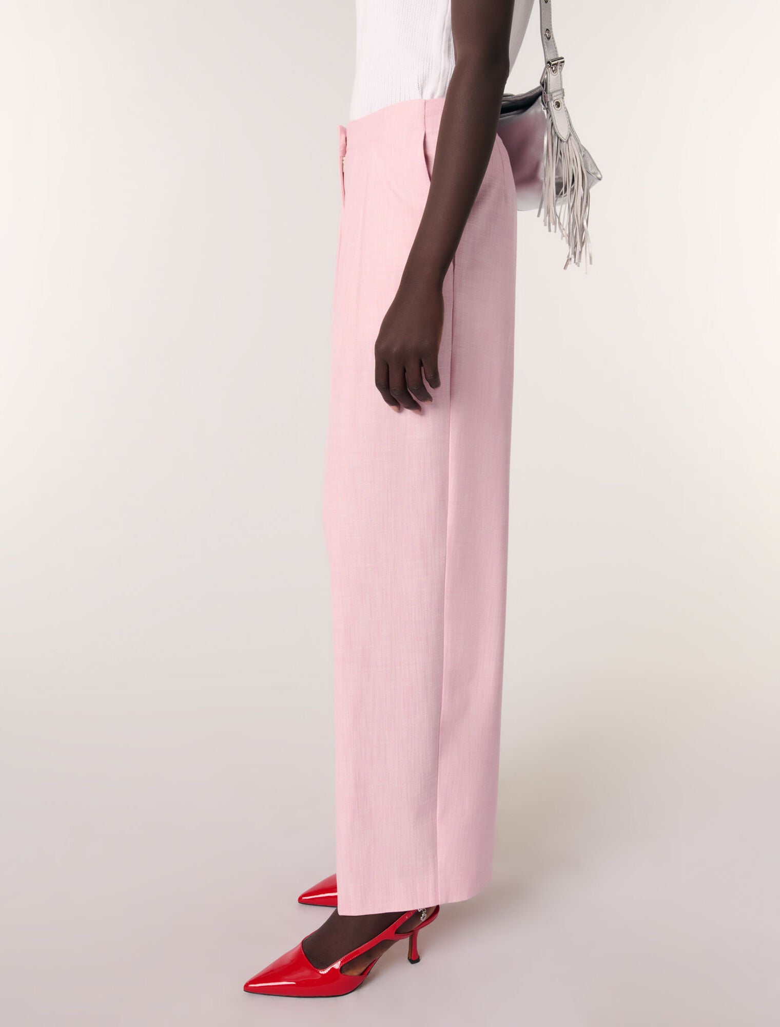 Pink-Suit trousers