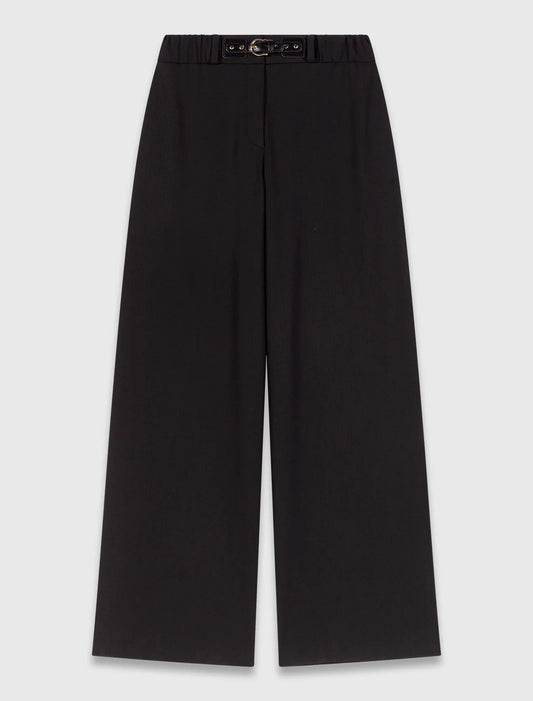 Wide-leg suit trousers