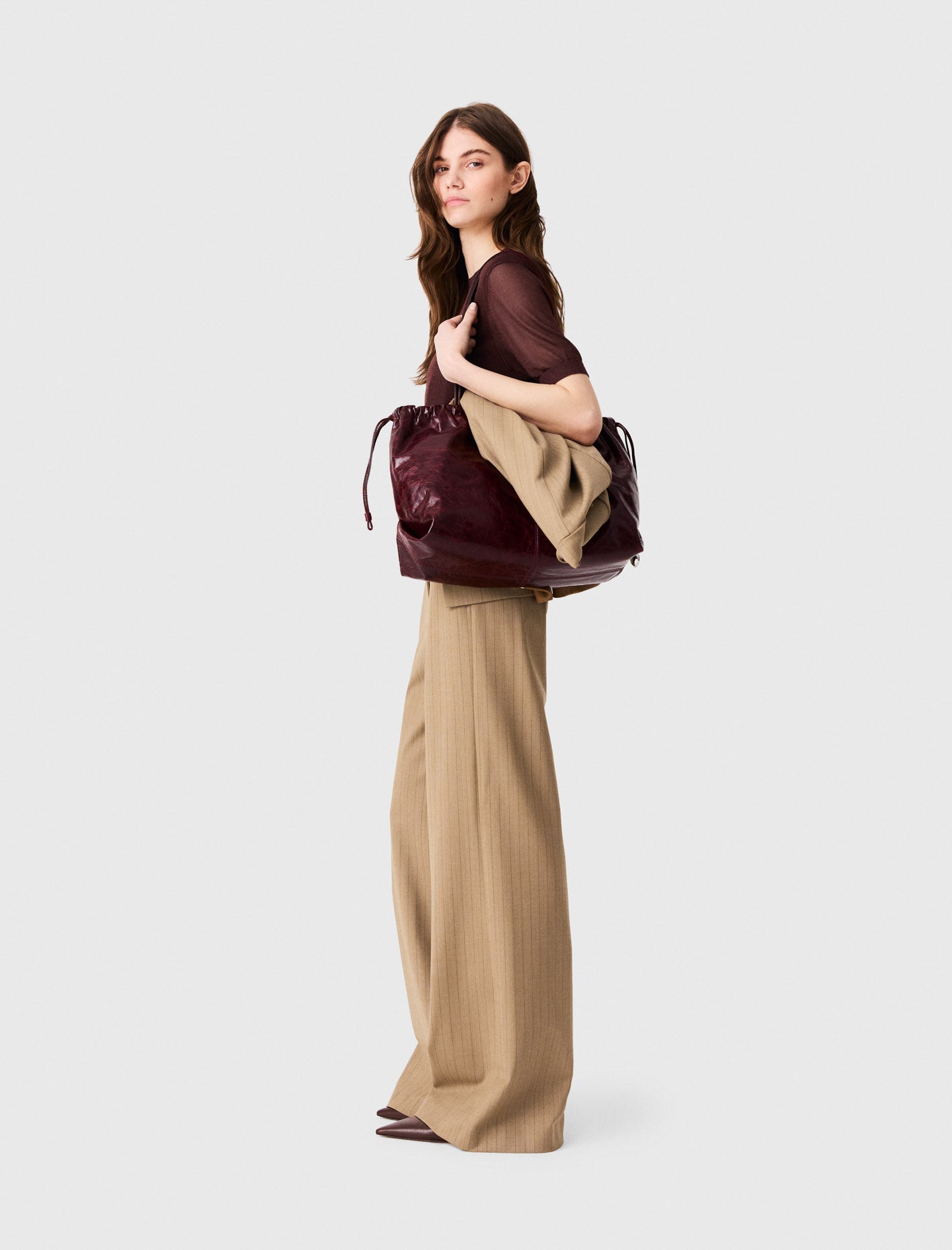 Suit trousers Beige