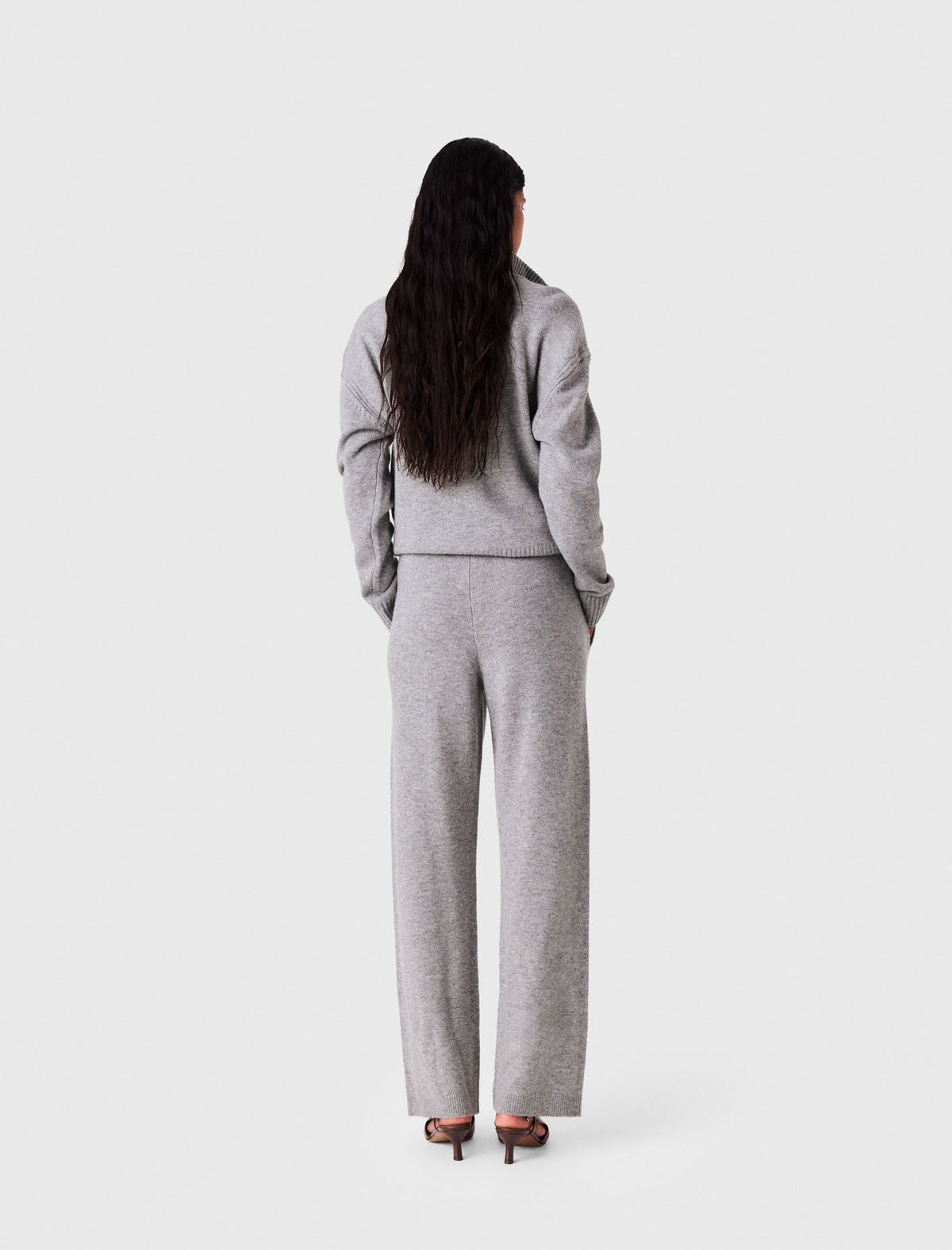 Maje Pants Light Grey