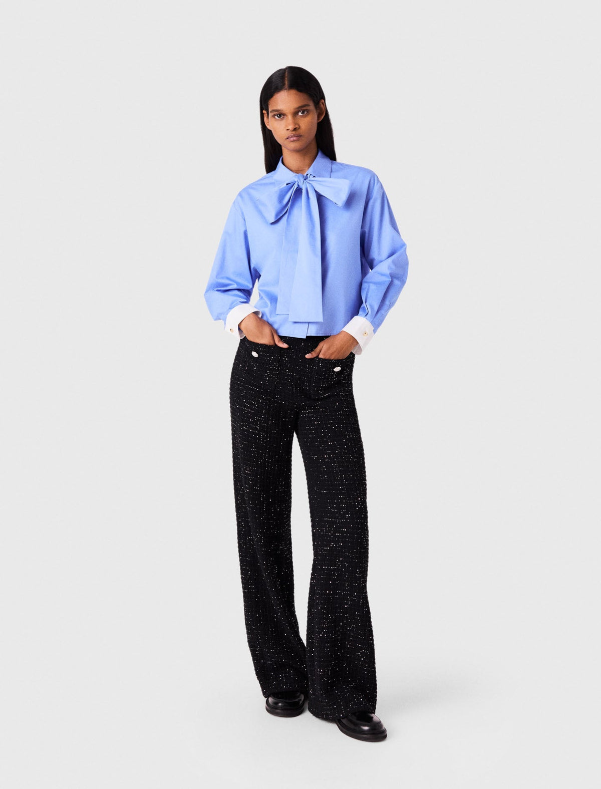 Maje Pants Black