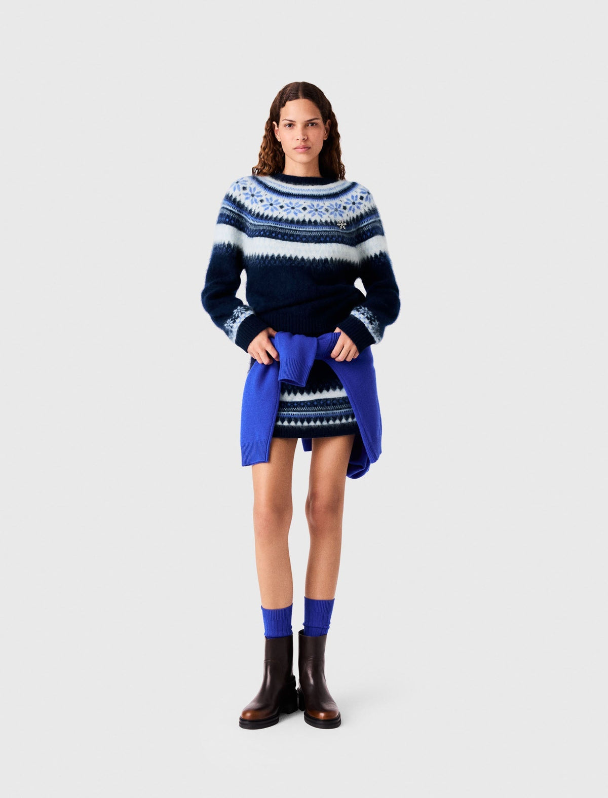 Maje Sweater Navy