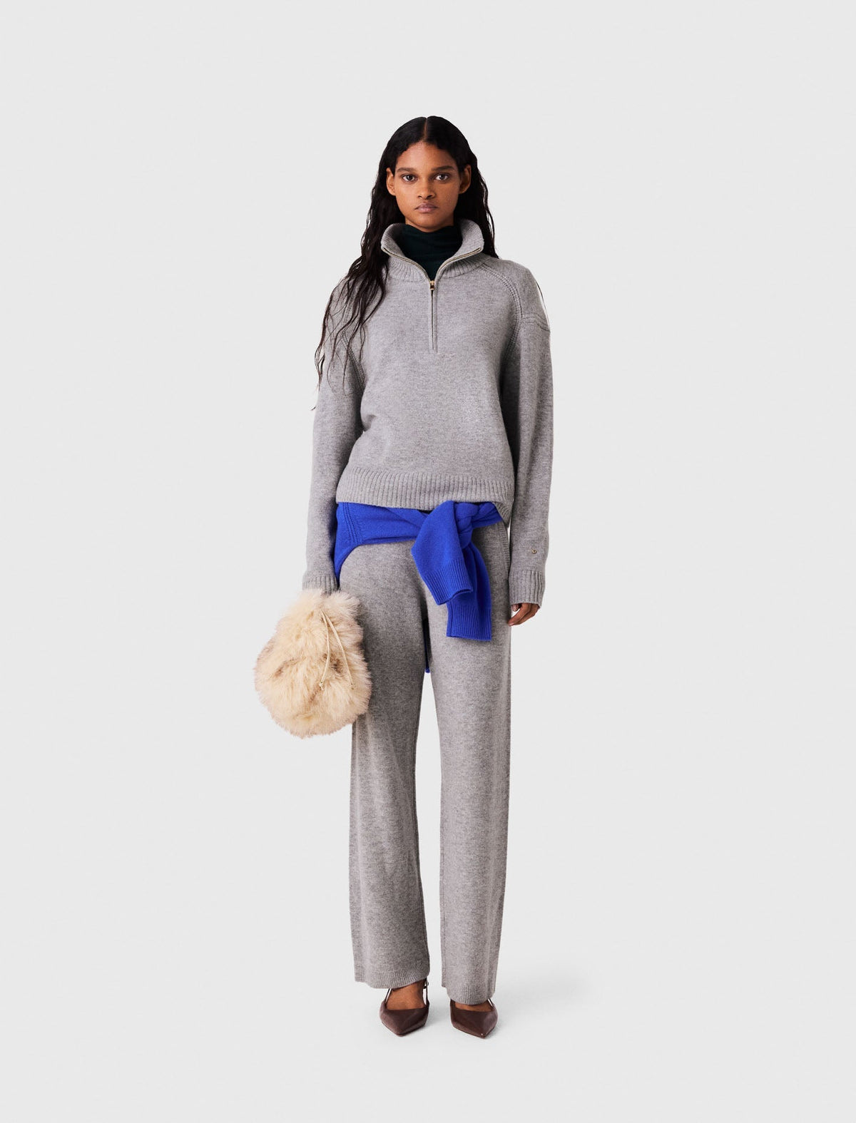 Maje Sweater Light Grey