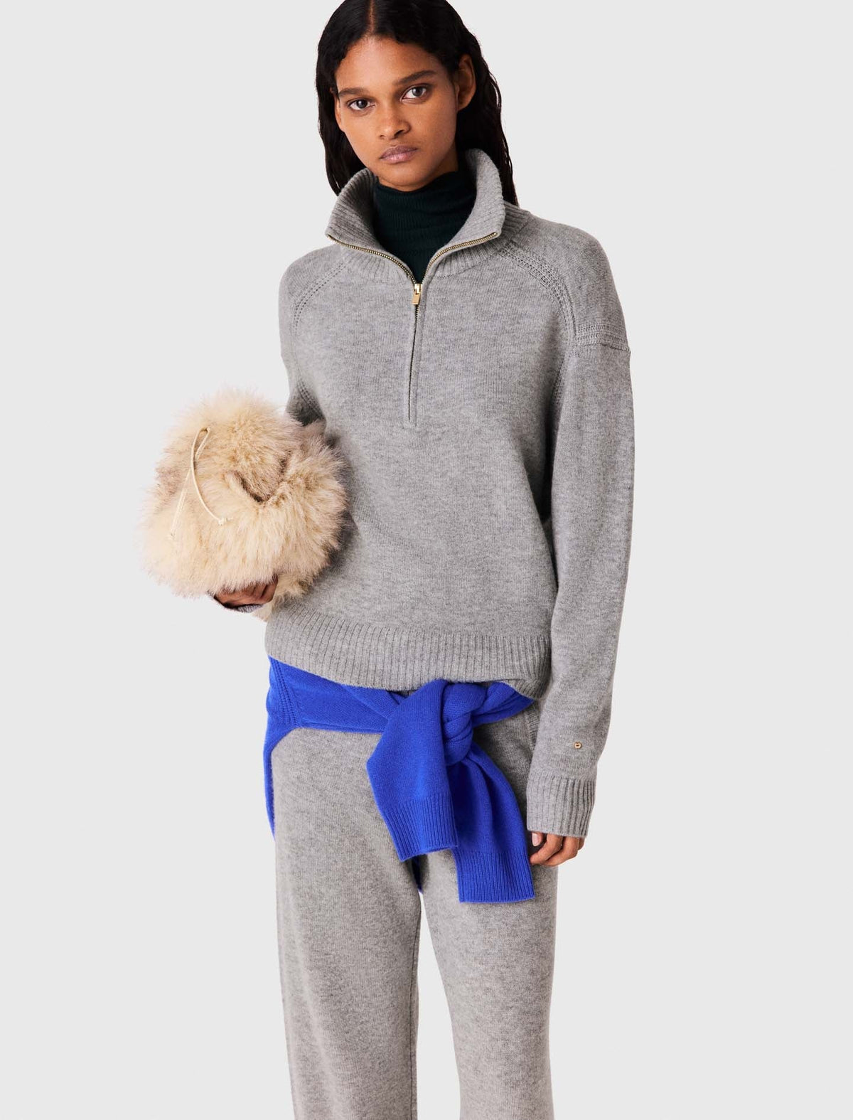 Maje Sweater Light Grey