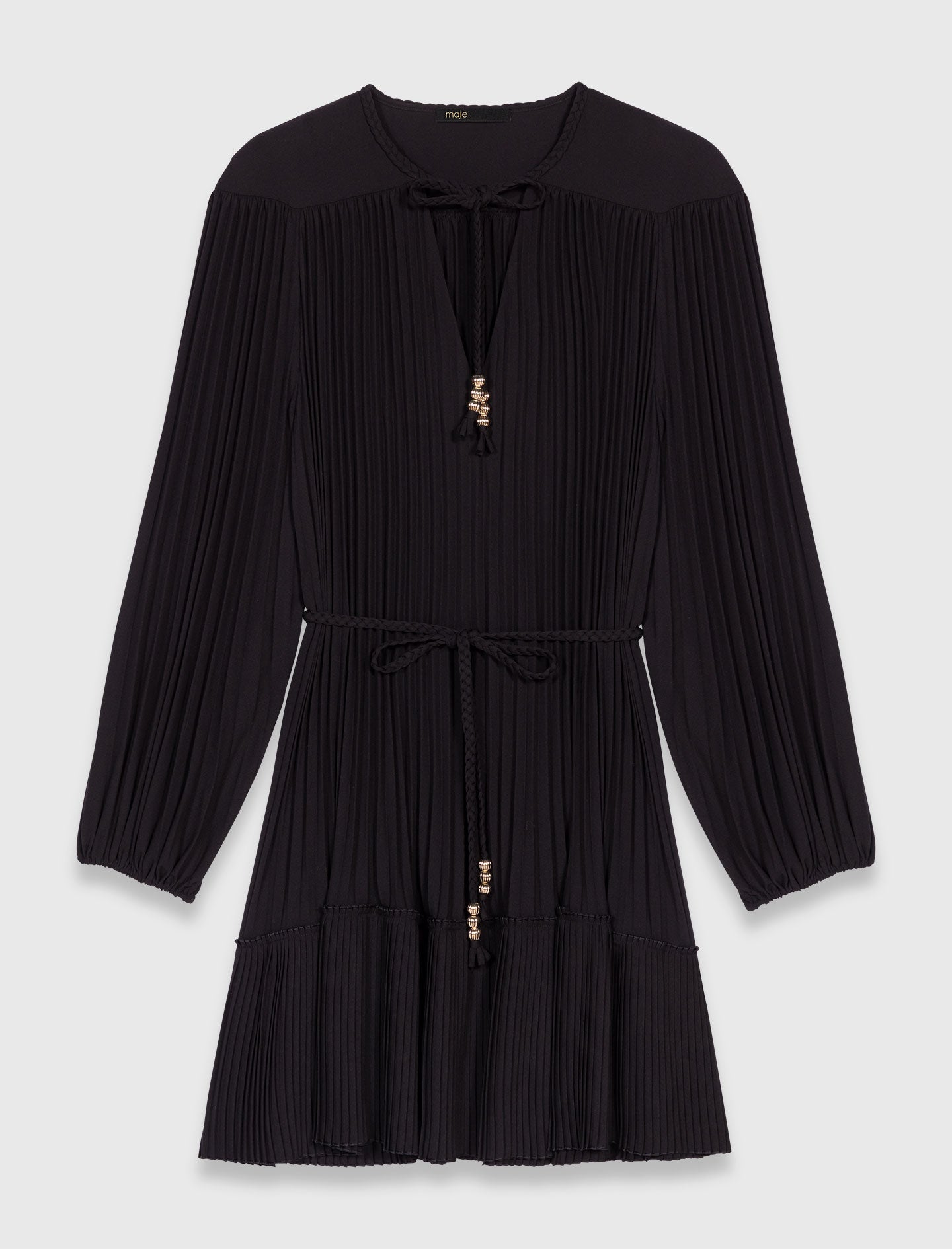 Short pleated dress