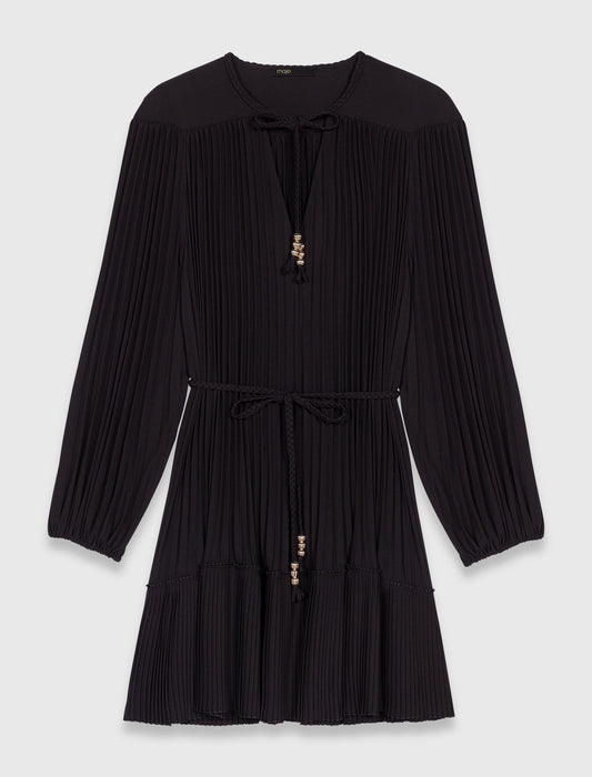 Short pleated dress