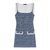 Short Tweed Dress BLUE