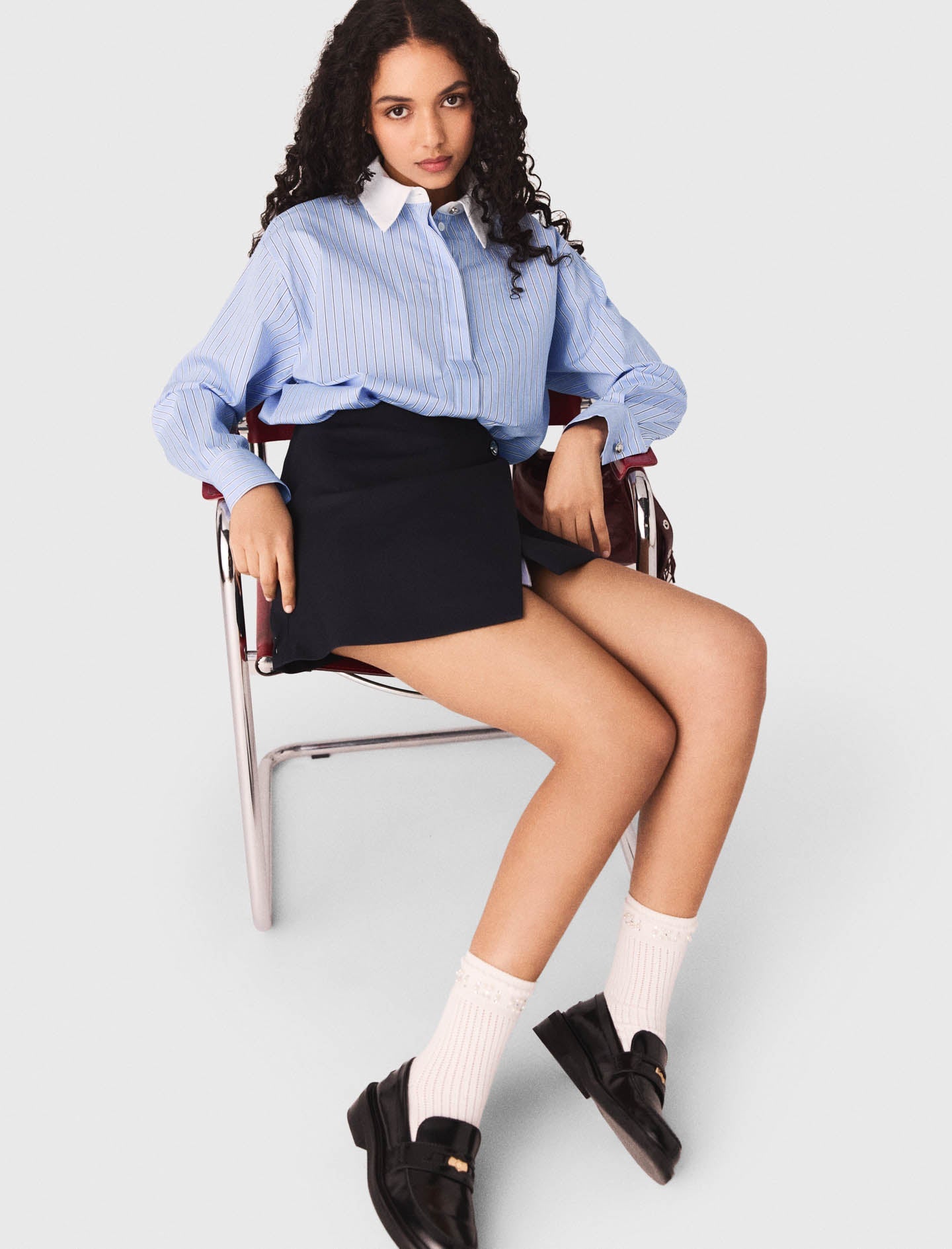 2-In-1 Shirt Dress SKY