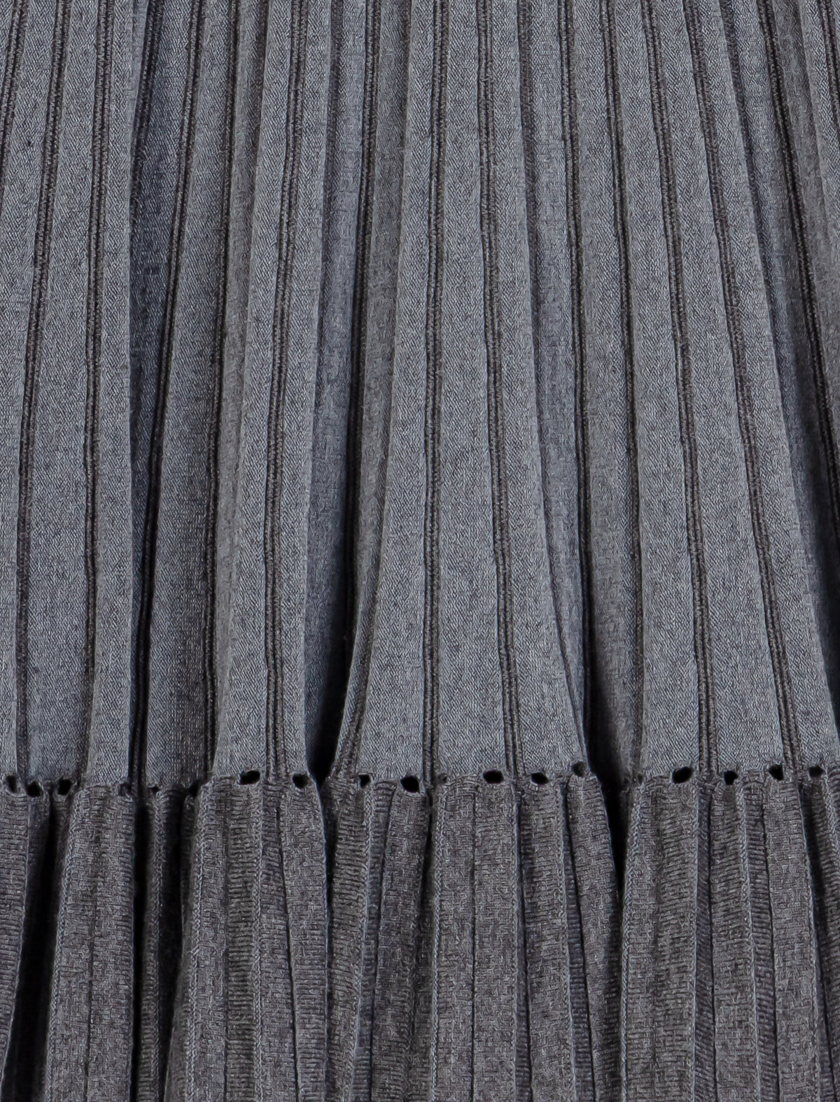 Short gradient knit dress Grey