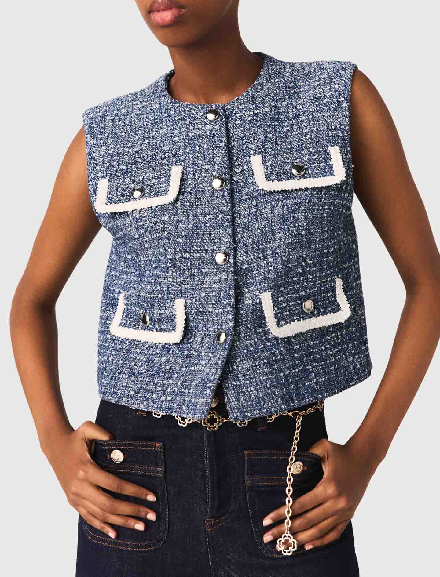 Tweed Jacket BLUE