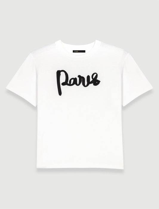 White  -cotton t-shirt