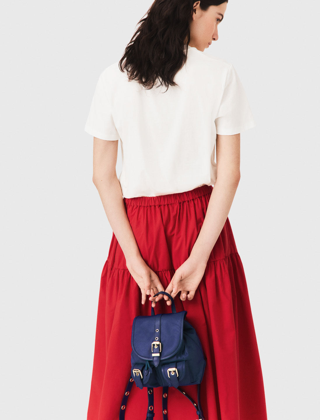 T-shirt with embroidery White