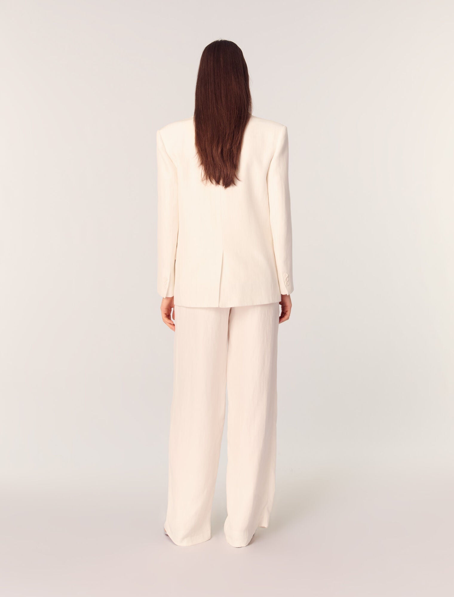 Ecru-Suit Jacket