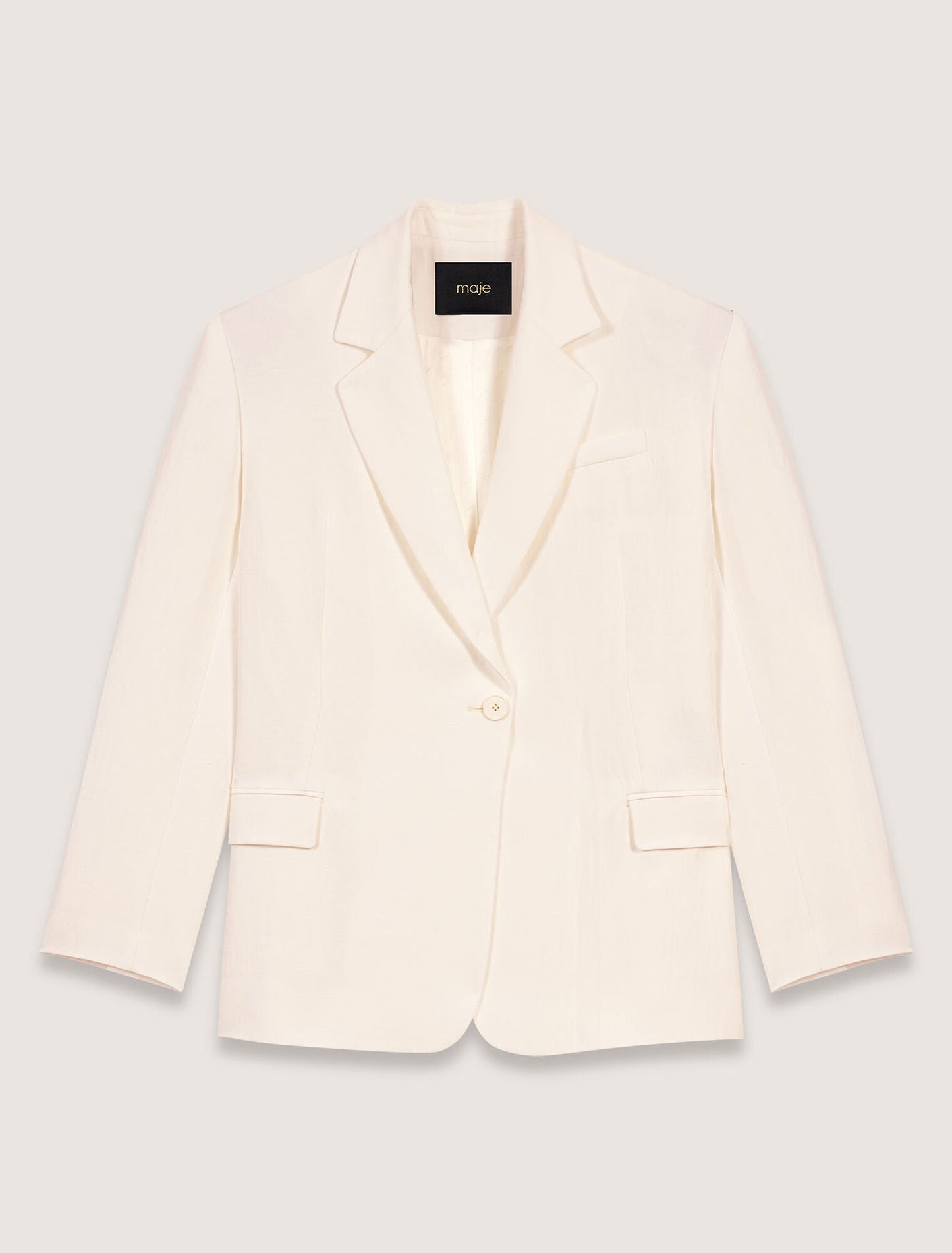 Ecru-Suit Jacket