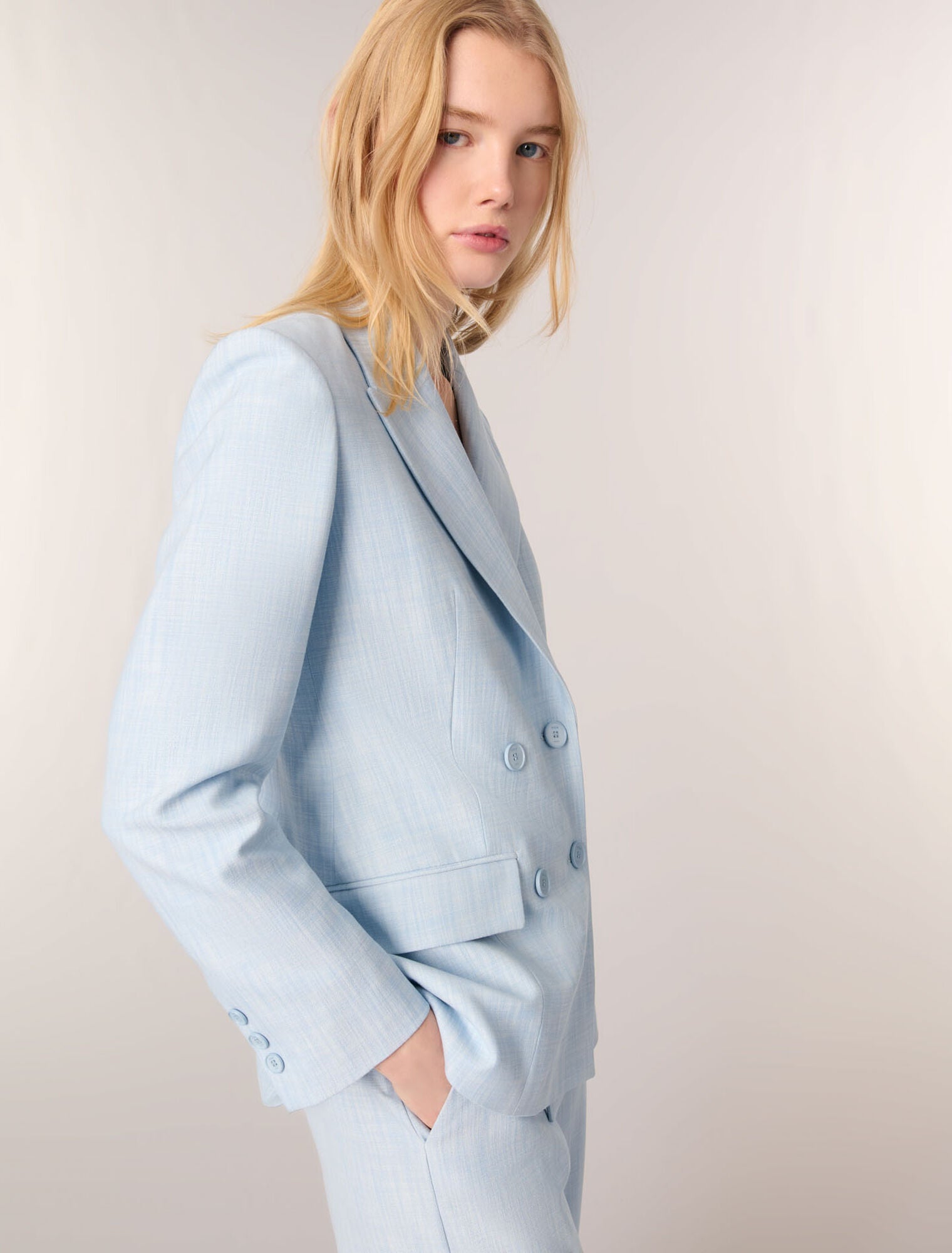 Blue Sky-Suit Jacket